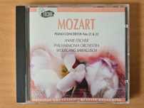 CD audio com os Piano concertos 21 e 22 de Mozart