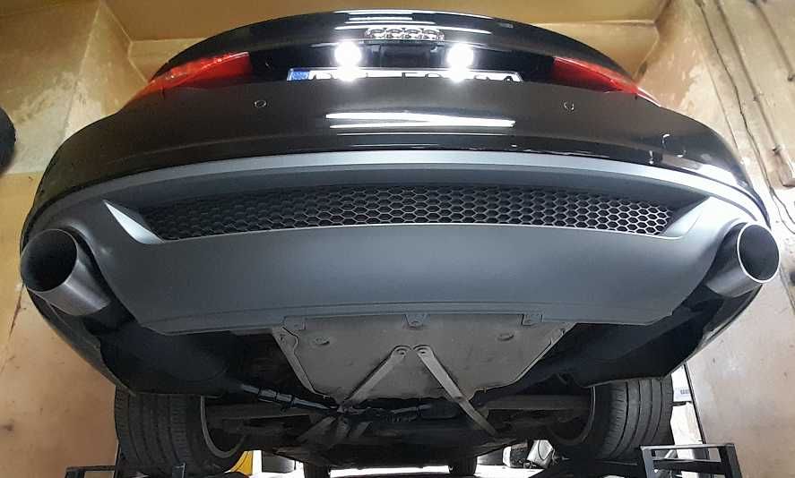 tłumik wydech przelot rura AUDI A5 8t A4 B8 S4 S5 RS4