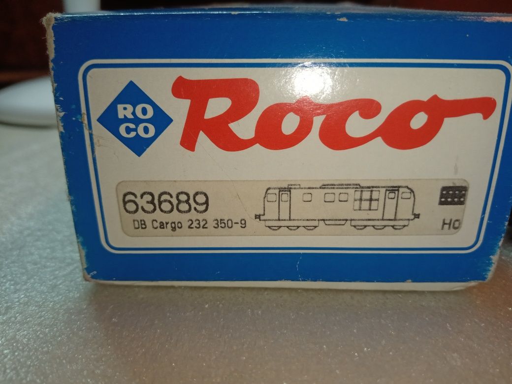 Lokomotywa Roco DB Cargo 232 Ludmiła z dźwiękiem Esu H0