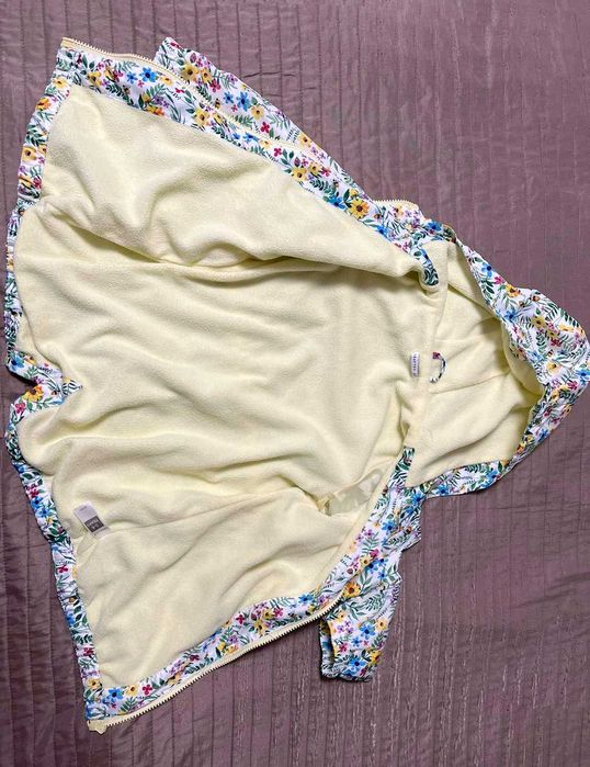 ветровка  куртка на  девочку Crafted на флисе