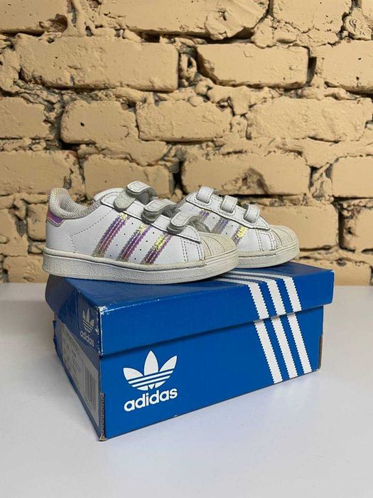Дитячі кросівки Adidas Superstar - 23 розмір