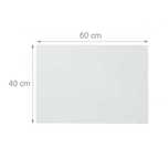 Tablica magnetyczna ze szkła biała 60x40