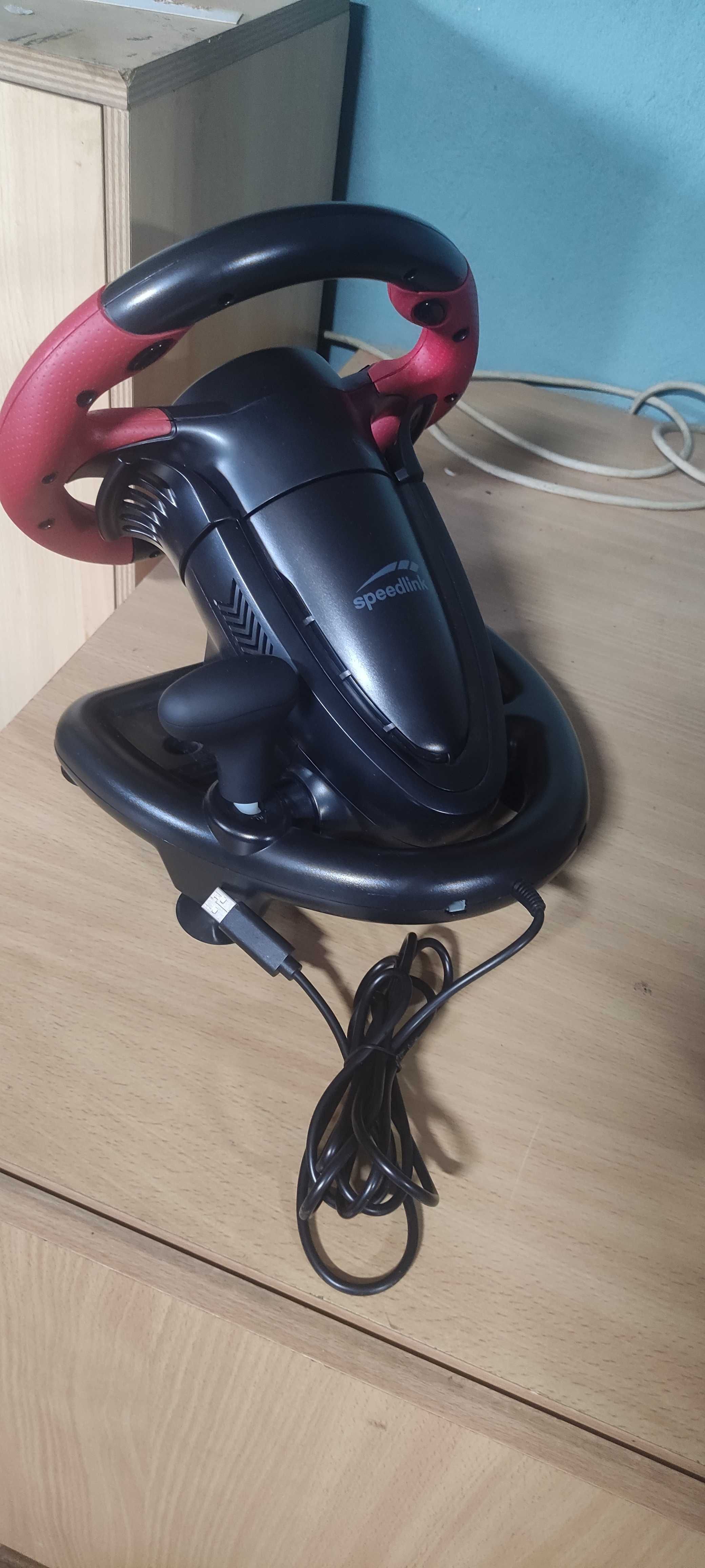 Volante e Pedais Speedlink TRAILBLAZER – PC/PS4/Xbox/Switch