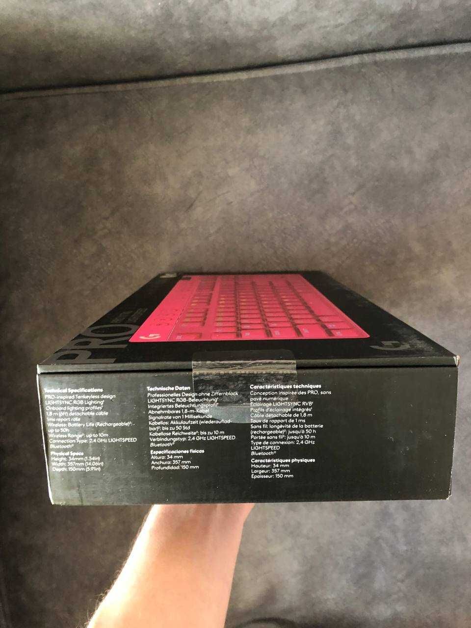 Клавіатура ігрова Logitech G Pro X TKL