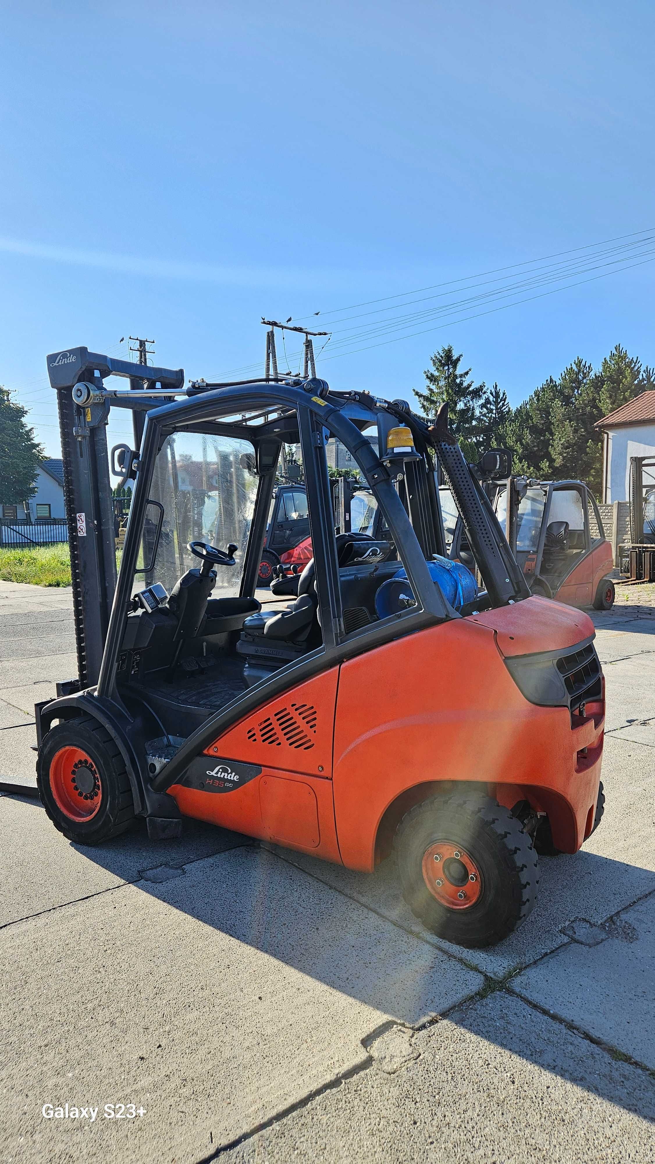 Wózek widłowy LINDE H35T-02 2015r