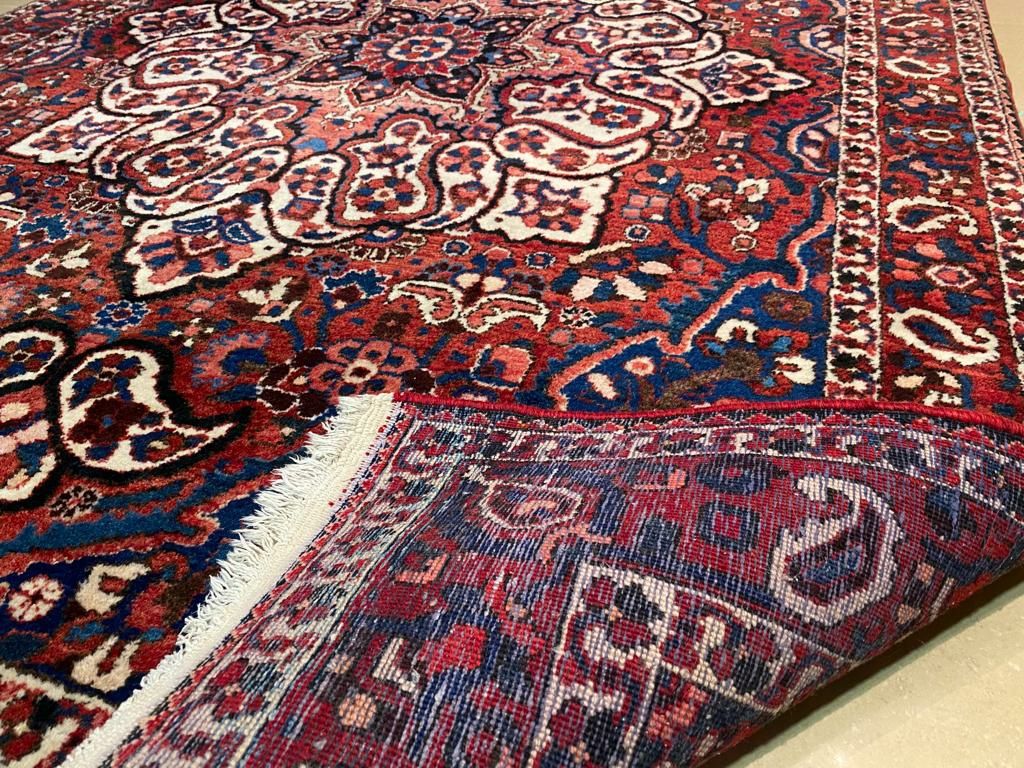 Bahtiar 270 # 167 Perski dywan ręcznie tkany z Iranu