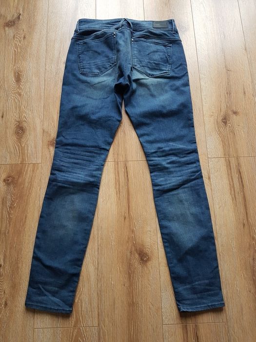 W31 L32 L G-Star Raw Lynn mid skinny spodnie dżinsy damskie jeansy