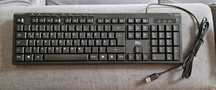 Rii RK907 klawiatura USB, przewodowa klawiatura PC, biznesowa Slim