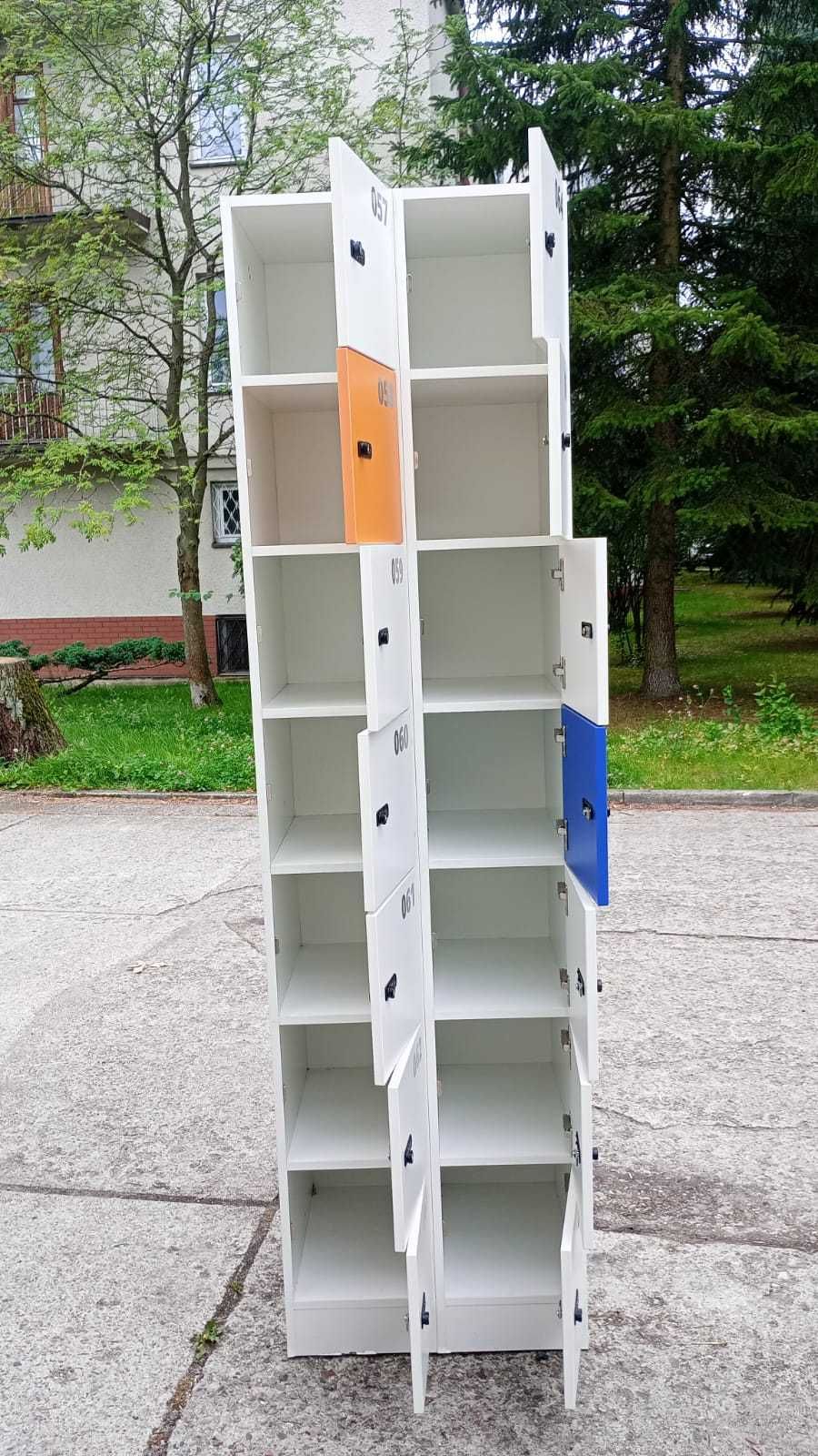 Locker 14 skrytek szafka na dokumenty lockery do biur domu szkoły