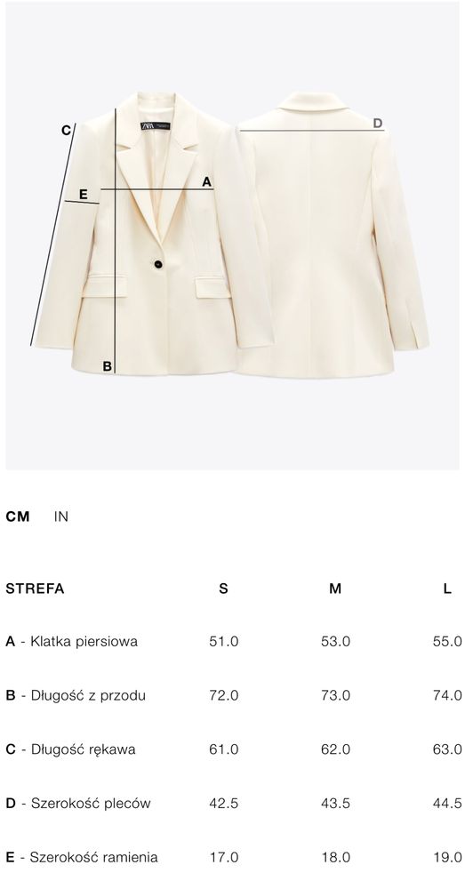 Marynarka ZARA prosta ze sztucznego zamszu, L