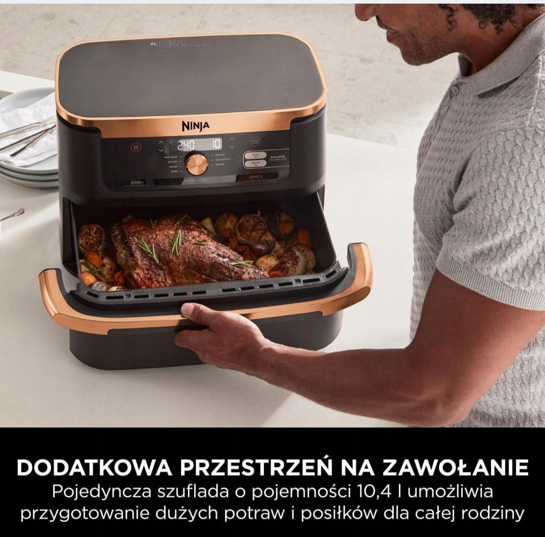 Frytkownica beztłuszczowa Ninja AF500EUCP 2470 W 10,4 l