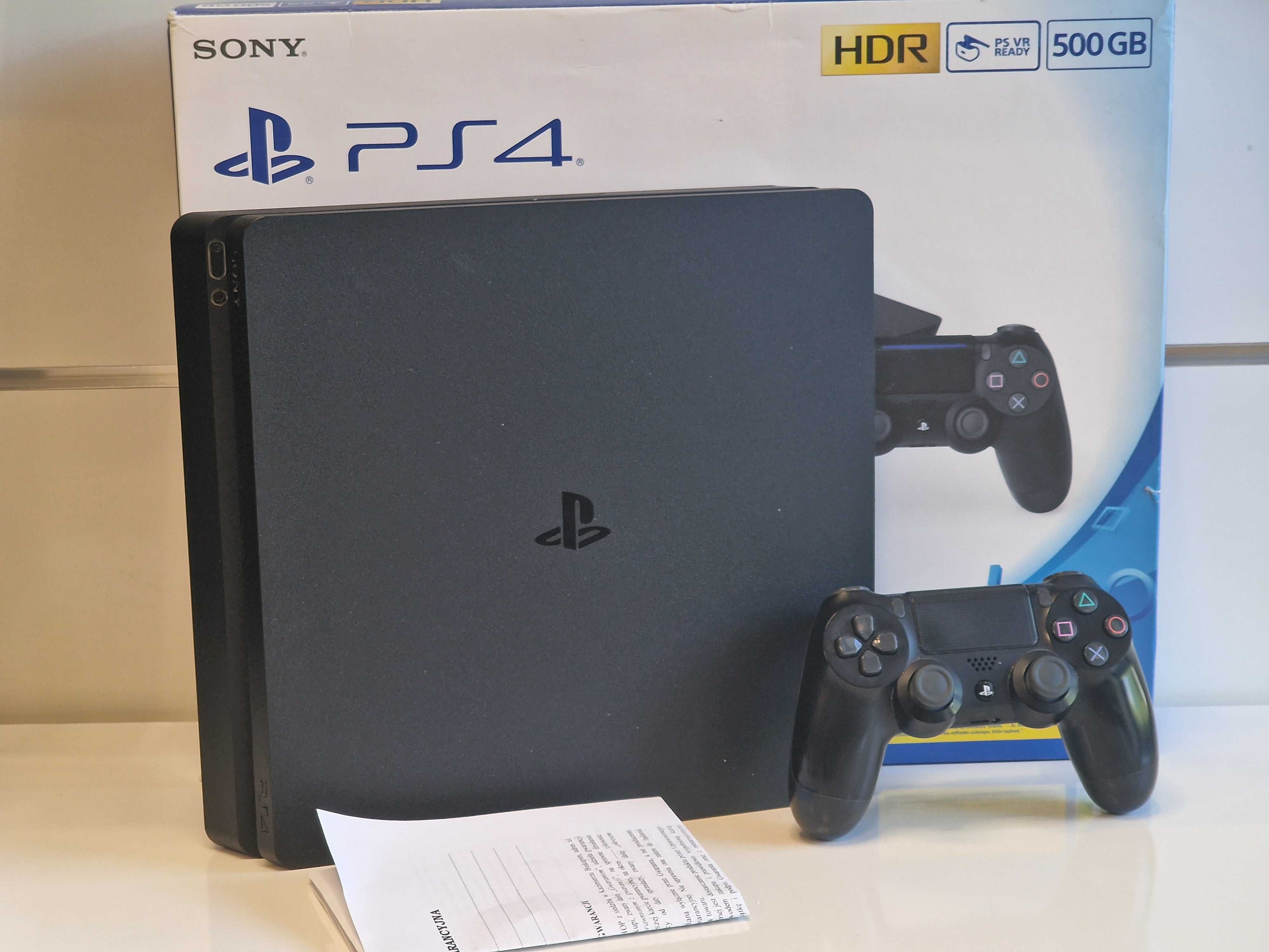 SONY PlayStation 4 Slim, PS4 SLIM 500GB Sklep Zamiana