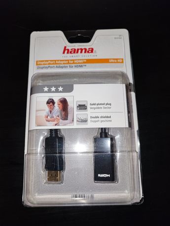 Nowa ! Przejściówka z DisplayPort na HDMI Hama