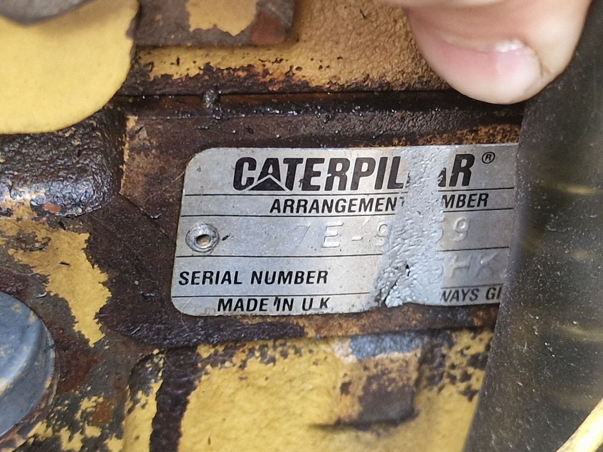 Cat 428B rozdzielacz hydrauliczny