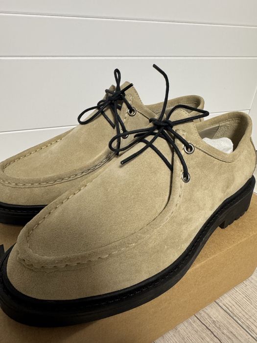 Чоловічі туфлі Sena Leonchenko ,устілка 27.5смбежеві ,натуральний замш