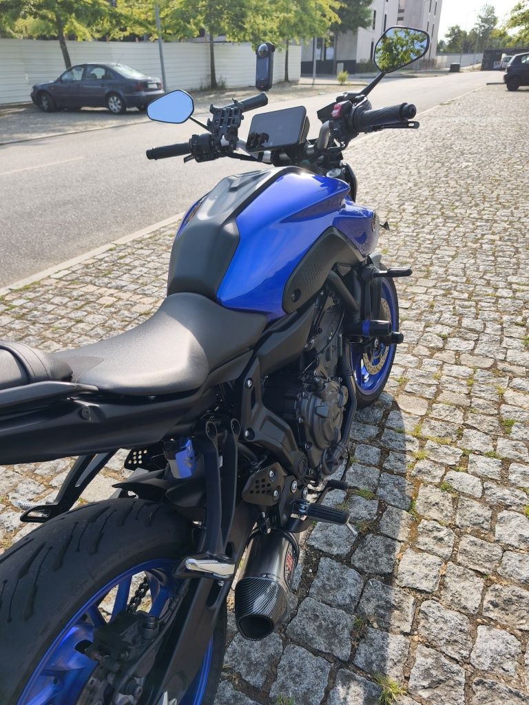 Yamaha MT-07 full power