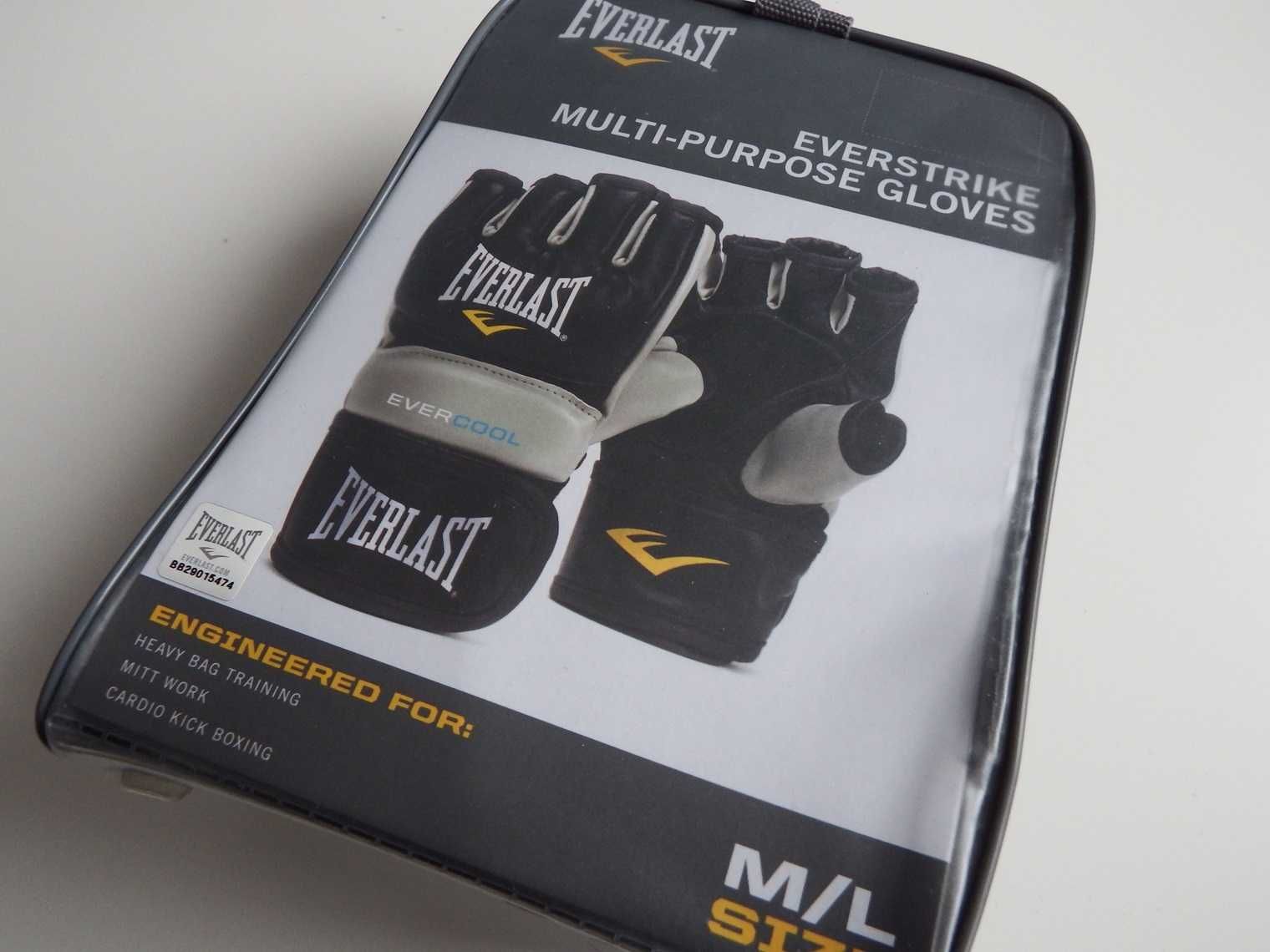 Rękawice DO MMA Everlast EVERSTRIKE M/L nowe !!!