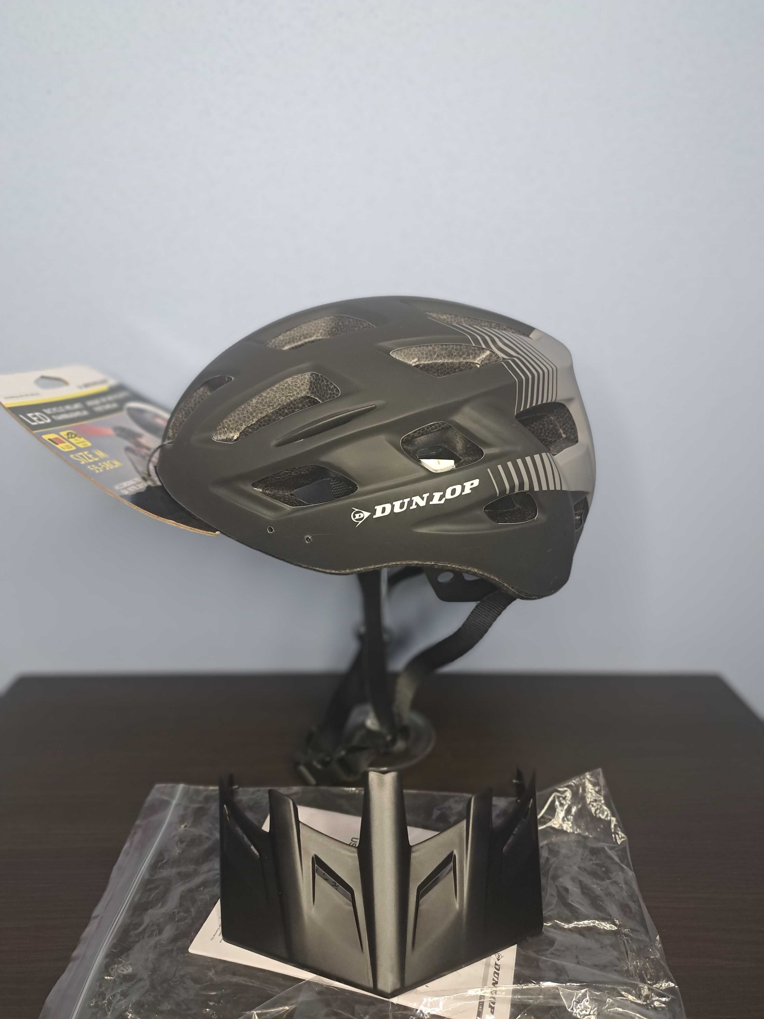 Kaski Kask rowerowy DUNLOP r. 55-58 cm
