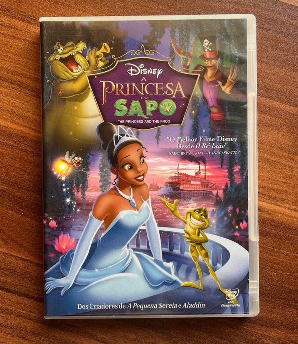 DVD Disney a princesa e o sapo