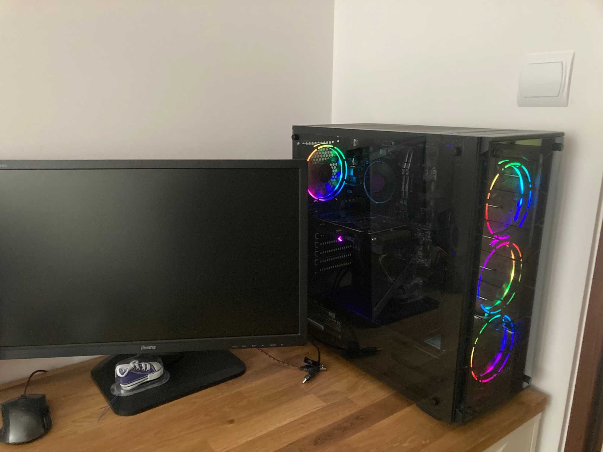 Komputer Intel i5 12th Gen 16GB DDR4 RTX3060 SSD 256GB HDD 1TB