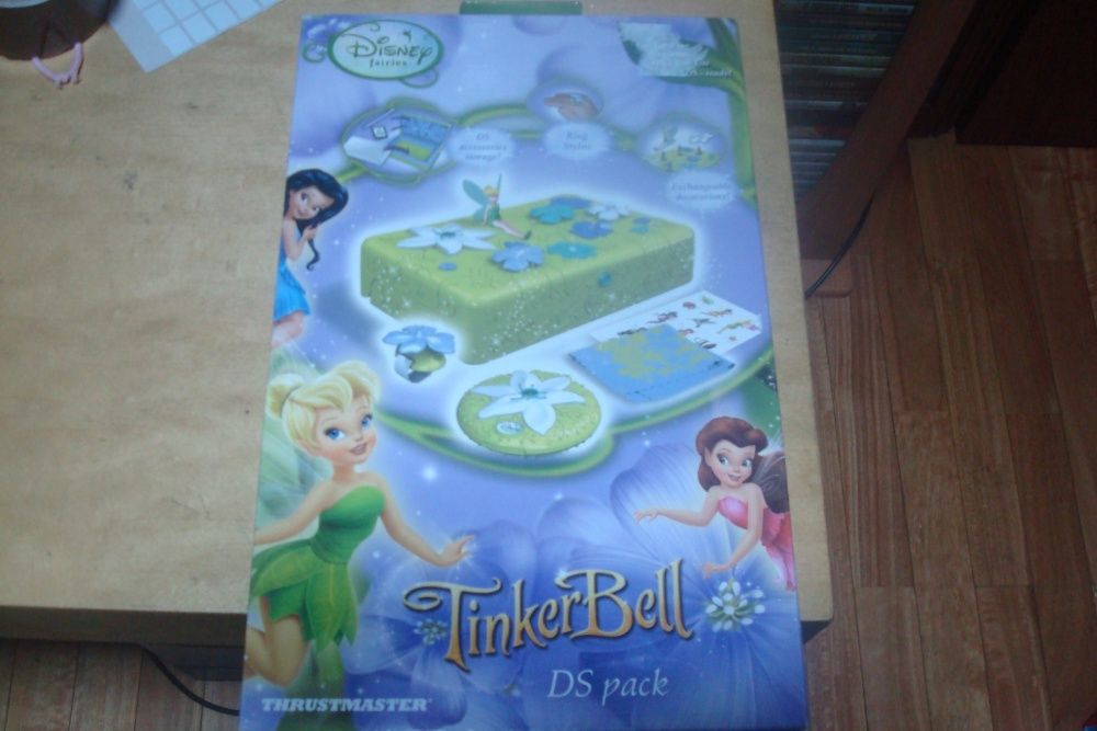 caixa de brincar e de nintendo Pack Disney Fairies 3DS