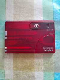 Мультитул Швейцарская карточка Victorinox Swiss Card Ruby