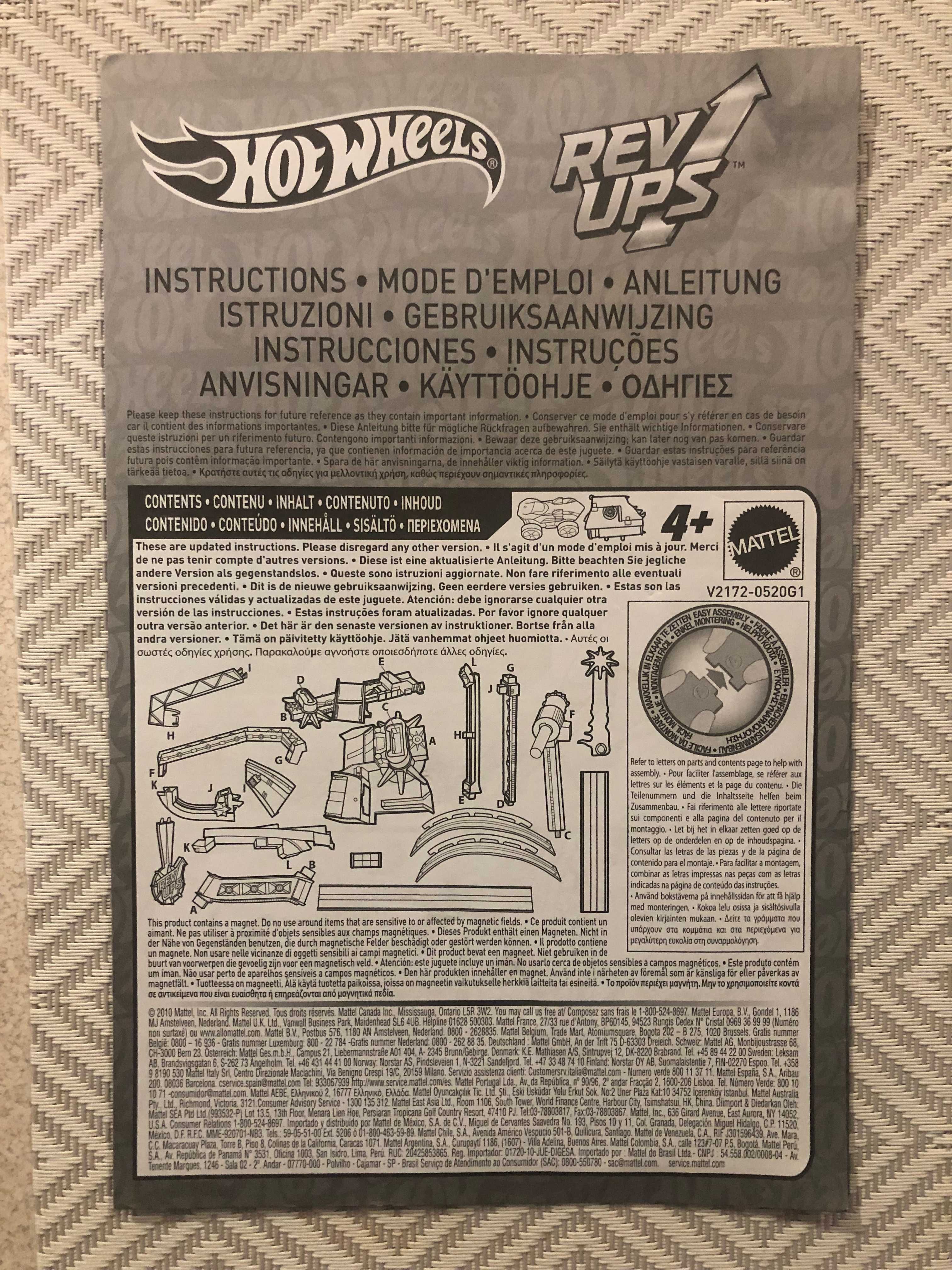 Hot Wheels Rev Ups