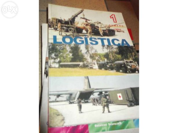 4 Volumes revista da Logistica exército