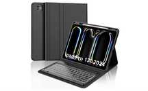 IVEOPPE Klawiatura do iPad Pro 13" 2024 (M4), etui z klawiaturą AZERTY