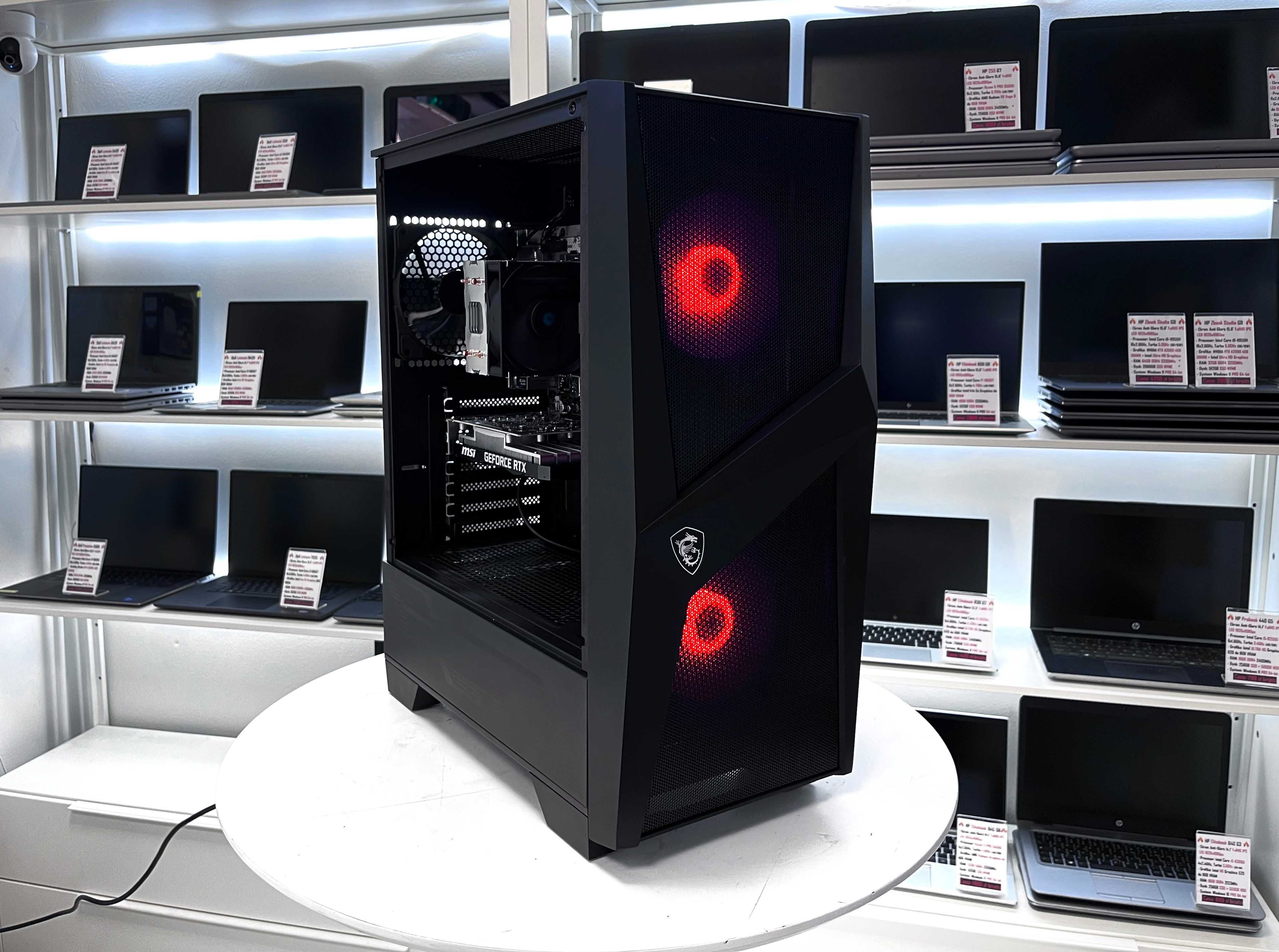 NOWY Gamingowy Komputer | Ryzen 5 6X | 16GB DDR4 | RTX 3050 | 1TB SSD