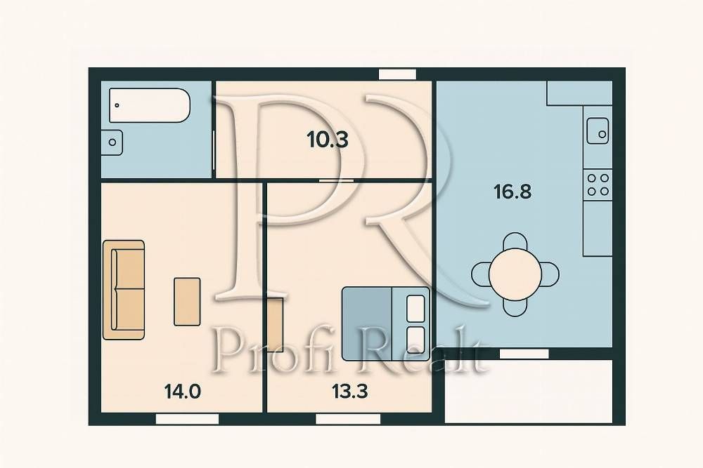 Продаж 2 кімн. квартири в ЖК Лебединий за адресою вул. Ревуцького, 40Б