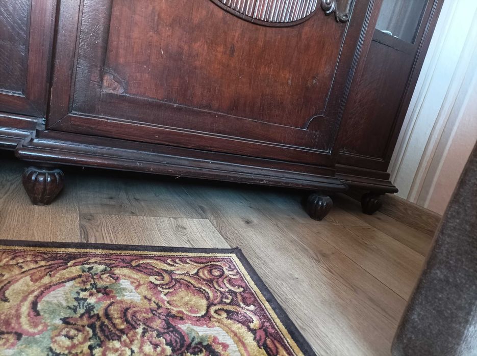 zabytkowa witryna Szafa zabytek zabytkowy kredens, mebel, antyk