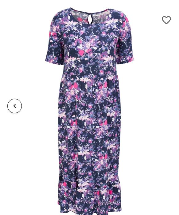 KIK sukienka MIDI MIDAXI w kwiaty stan idealny 38