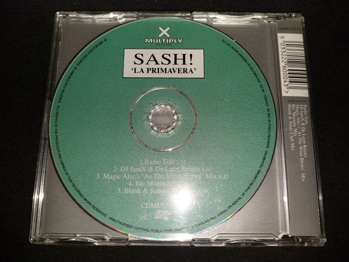 Sash! La Primavera CD 1998 UK