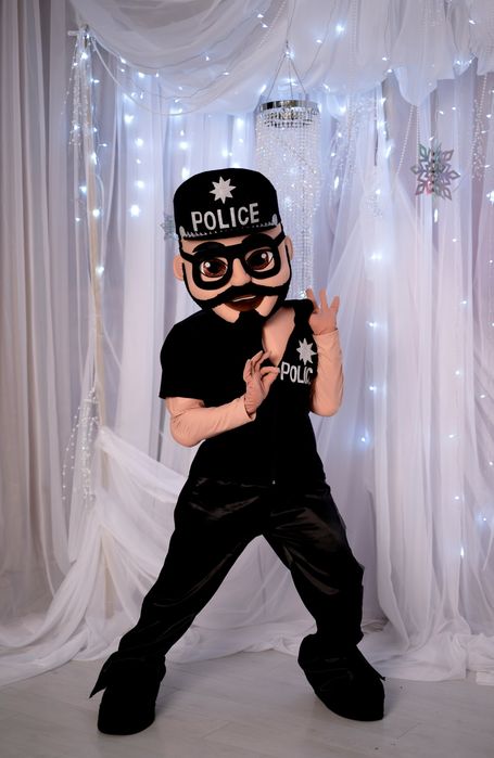 Стриптизер шуточний Поліцейський  ростова кукла