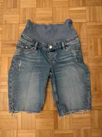 Szorty jeansowe H&M Mama rozmiar S