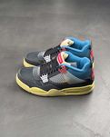 Кросівки Union LA x Air Jordan 4 Retro 'Off Noir Black'