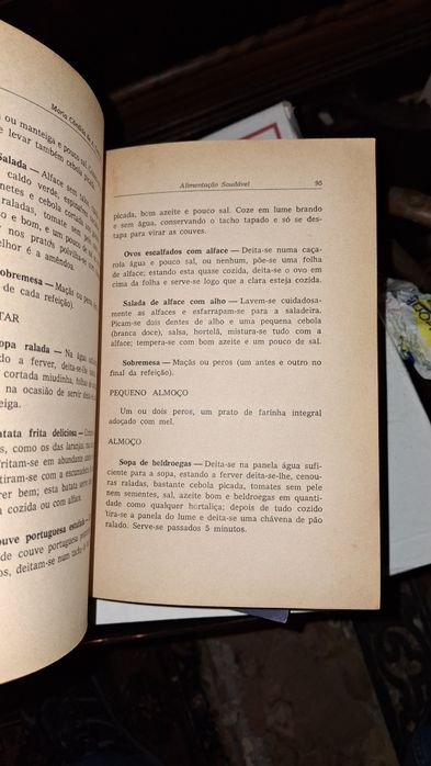 Alimentação Saudável livro receitas Maria Candida Cardoso 4 edição