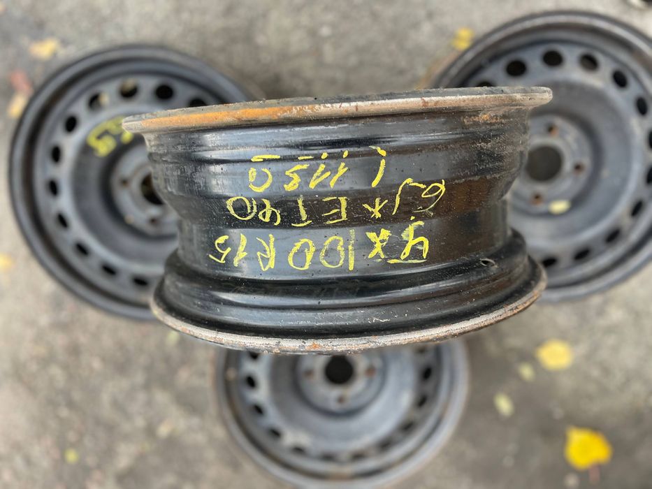Диски 4/100 r15 металеві