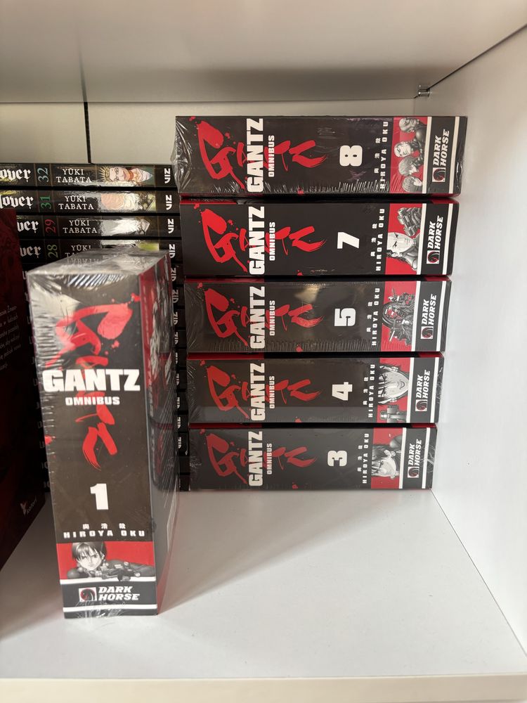 gantz omnibus manga 6 tomów angielski english po angielsku