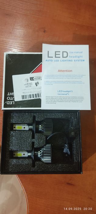 Żarówki LED H7 nowe
