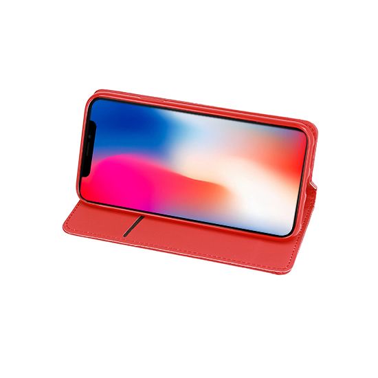 Kabura Smart Book Magnet Do Iphone 12 Mini Czerwona