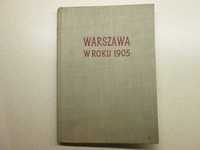 Książka Warszawa w roku 1905 - rok wydania 1956