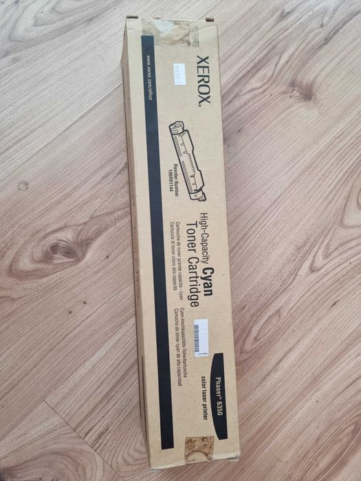 Xerox Toner 106R01144 Cyan Phaser 6350 Nowy, Oryginalny