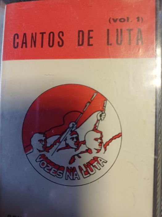 Cassete de audio- cantos de luta