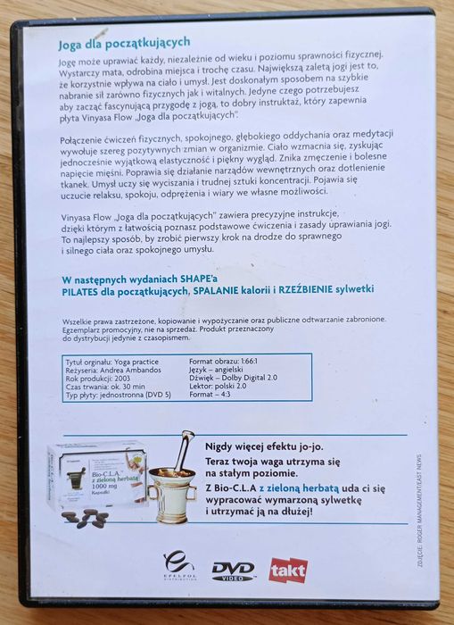 DVD Joga dla początkujących