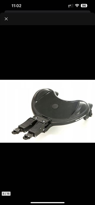 Uniwersalna dostawka 2w1 z Siedziskiem Kółka LED Składana