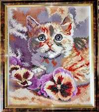 Алмазна картина "Котик"