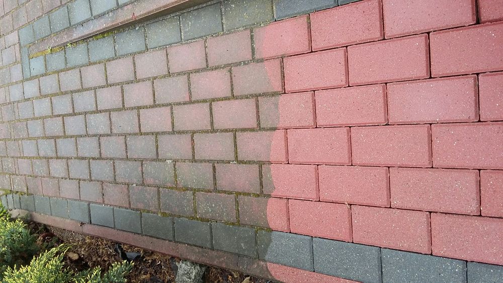 Mycie i czyszczenie kostki brukowej, elewacji, ogrodzeń. Impregnacja