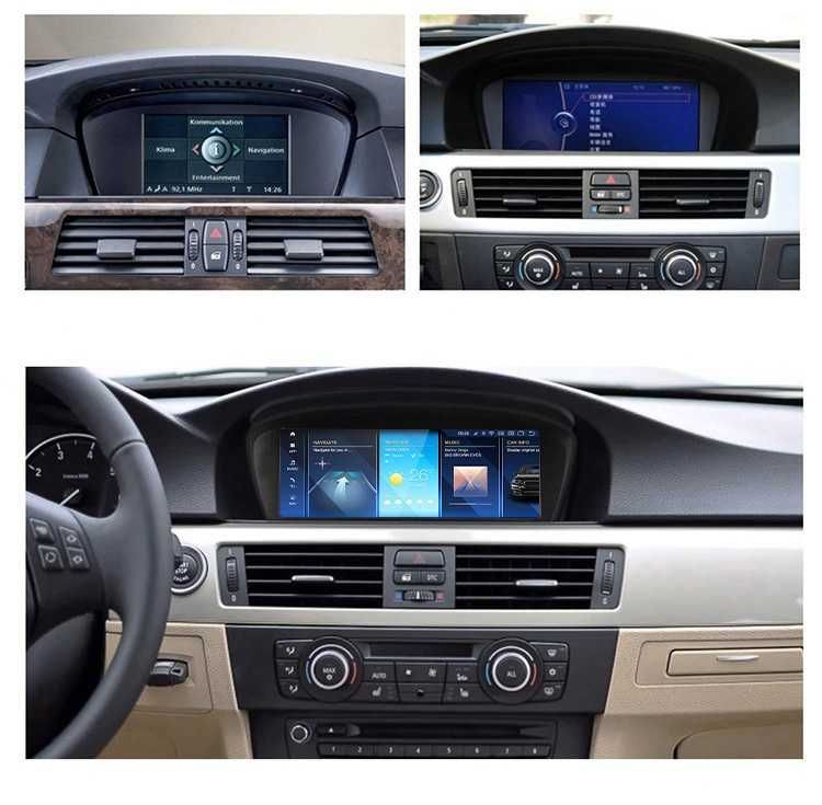 BMW E60 E61 E90 E91 E92 Android 12 8GB system CCC